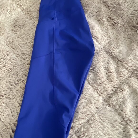 Athleta‎ Leggings Womens MT Blue Contender Tight Gym Yoga Workout Athletic Comfy - Picture 8 of 12